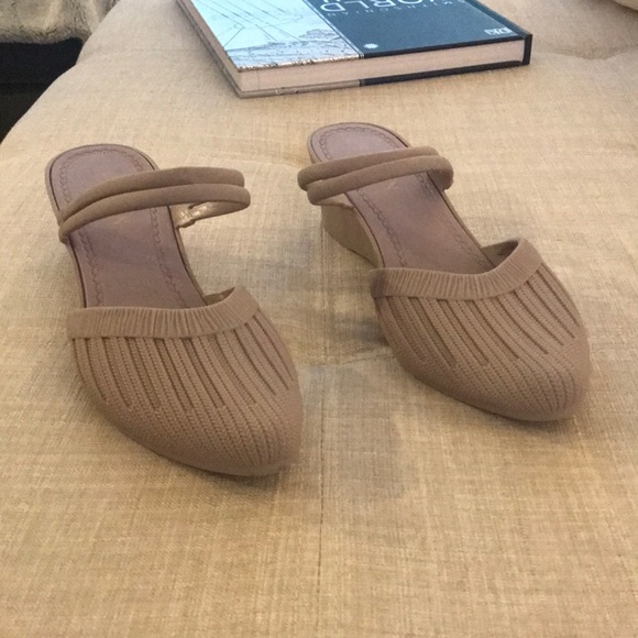 NWT Rubber Pointed Toe Slide Mules Size 40 - Picture 6 of 9
